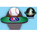 Foam Full Color Baseball & Batter Visor